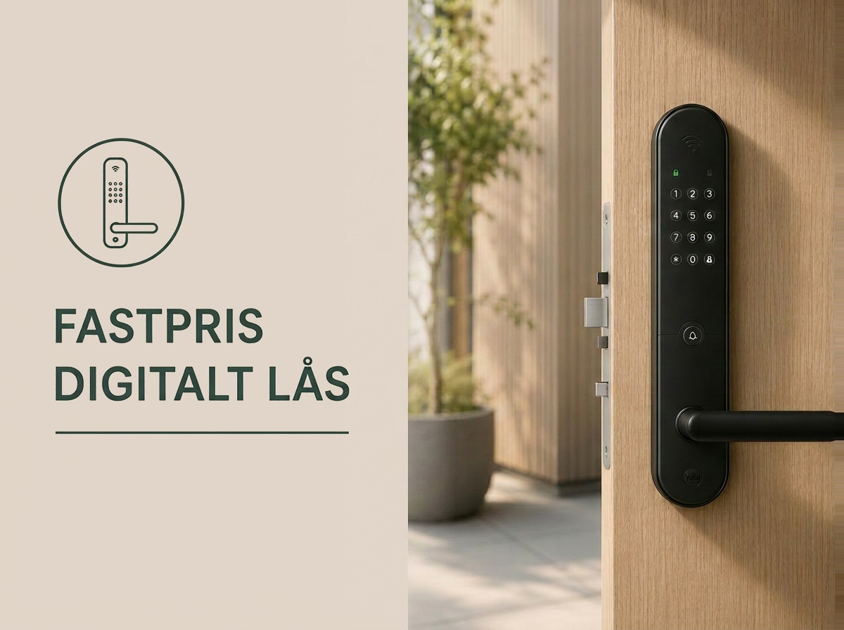 Fastpris Digitalt Lås
