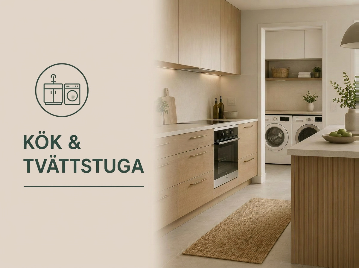 Kök & Tvättstuga