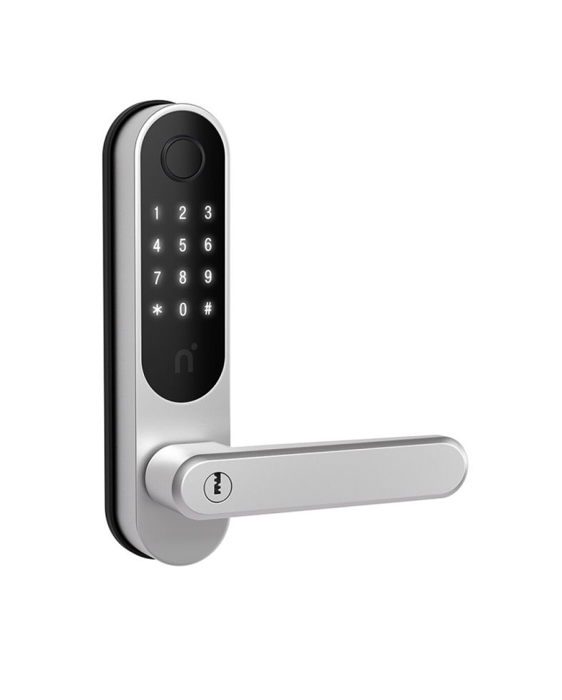 Låssats Nimly Touch Pro fingeravtryck – Grå/svart